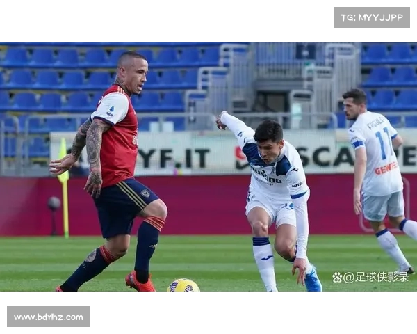 意大利足球甲级联赛卡利亚里南德斯边路传中制造威胁